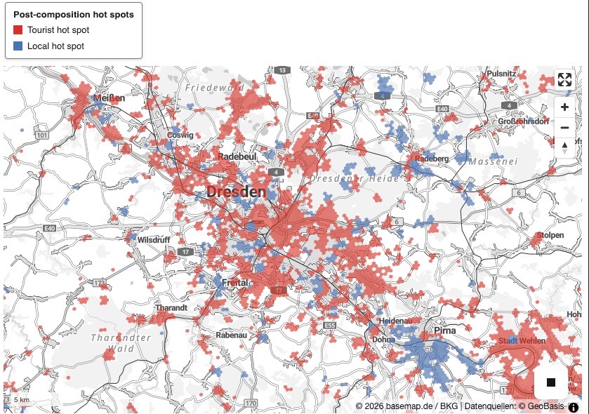 Dresden composition hot spots
